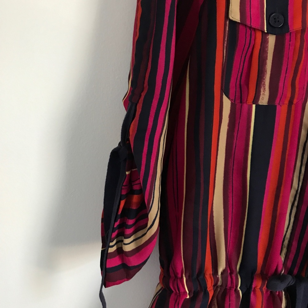 Striped Collared Shirt - Picture 4 of 6